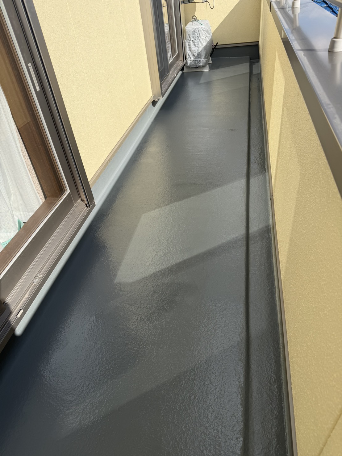 大垣市 ベランダ防水工事 完成写真2