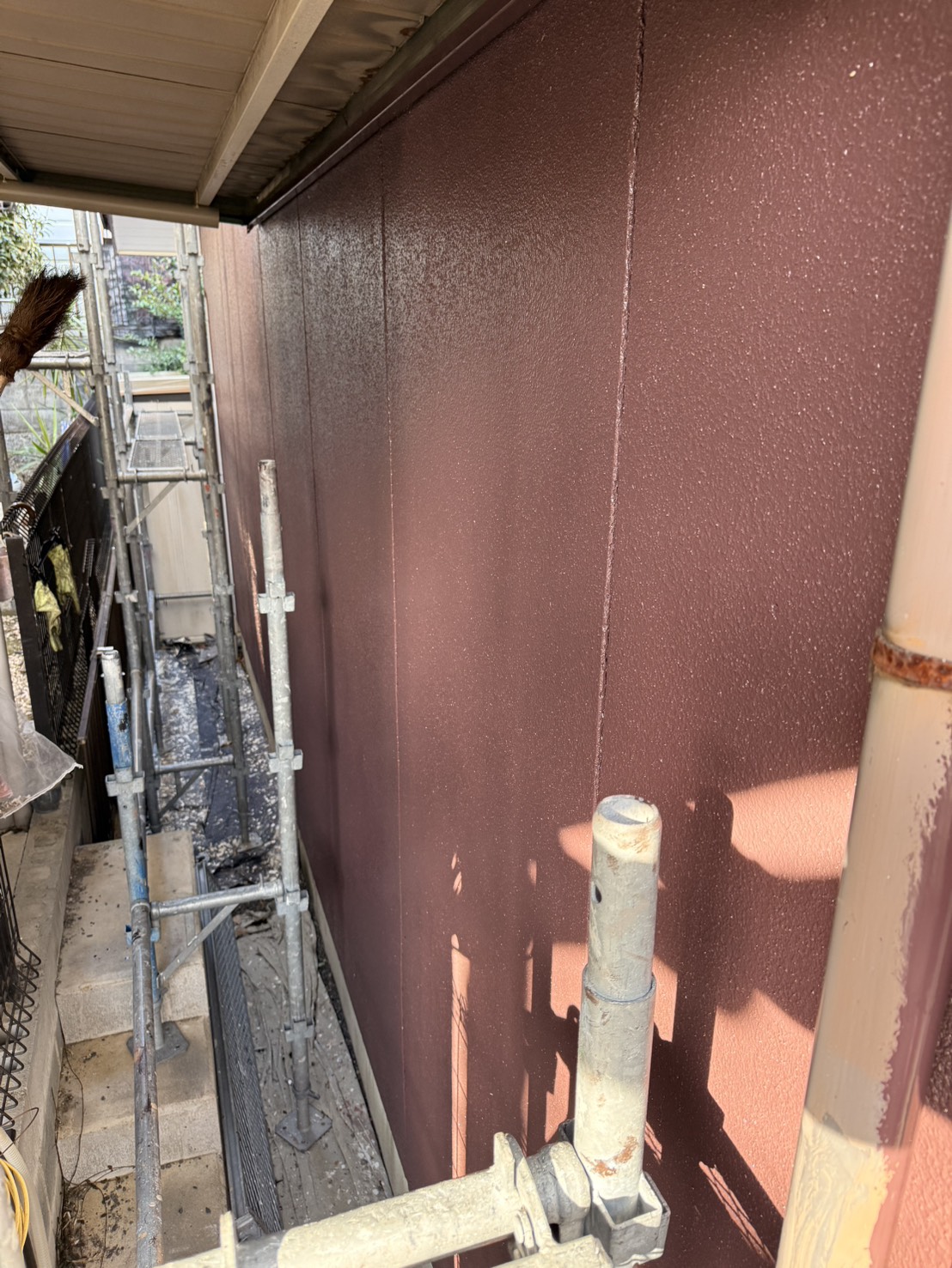 本巣市_中塗り完了①